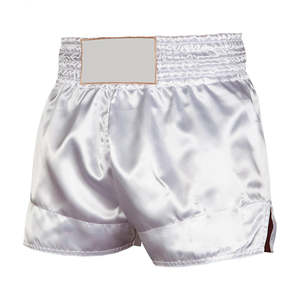 Short de boxe thaïlandais en Satin, professionnel, prix de gros, entraînement au combat - Product Image 3