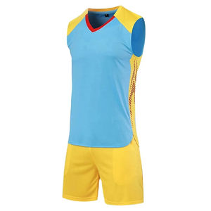 Conjuntos de uniformes de voleibol Unisex para mujer de la mejor calidad personalizables de alta calidad 100% algodón de secado rápido transpirable adulto - Product Image 4