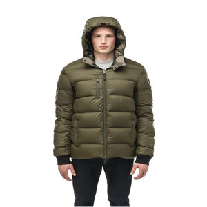 Veste matelassée à col montant personnalisable pour hommes, nouveau manteau d'hiver à quantité minimale de commande bas - Product Image 4