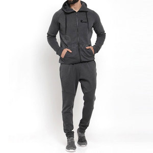 ชุดวอร์มผู้ชายผ้าฝ้าย 100% คุณภาพสูง ทรงปกติ มีฮู้ด สีพื้น สำหรับใส่ลำลอง น้ำหนักเบา เหมาะสำหรับวิ่ง - Product Image 1