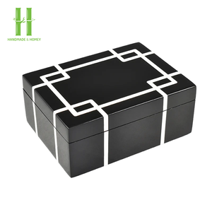 ผู้ขายที่ดีที่สุด! กล่องแล็คเกอร์สำหรับเก็บเครื่องประดับงานแฮนด์เมดดีไซน์ตามสั่งจากโรงงานเวียดนาม - Product Image 5