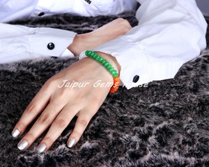 Hot Selling 8mm Tricolor Quartz <b>Bracelet</b> Beautiful Natural Gorgeous Beaded Jewelry Stretch Flag <b>Bracelet</b> Perfect Engagement Gift - Product Image 2