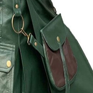High Quality Custom Made Men Leather <b>Kilts</b> New Trendy Professional Manufacturing Premium Quality Leather <b>Kilt</b> - Product Image 6