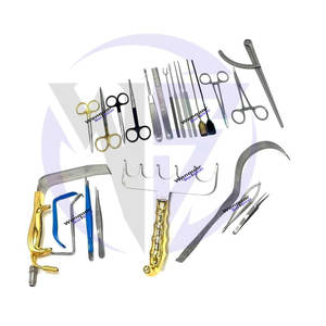 24/Uds instrumentos quirúrgicos de acero inoxidable con logotipo personalizado juego de abdominoplastia para cirujano cosmético herramientas manuales disponibles - Product Image 2