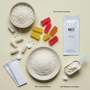 เม็ดเซลลูโลสไมโครคริสตัลไลน์ (MCC) แบบห่อหุ้ม สำหรับขัดผิว ไม่ละลาย - Product Image 3