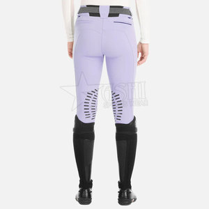 Custom Colors High Quality Women's <b>Winter</b> Riding <b>Tights</b> Active Horse Jodhpurs Breeches Silicone Full Seat Leggings High Waist - Product Image 2