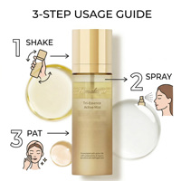 Soin Visage Coréen Triple Action OEM : Brume Éclaircissante et Hydratante pour une Peau Éclatante – Sérum Rafraîchissant en Spray