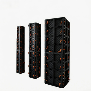 Panneau de coffrage en plastique ABS haute résistance, taille réglable, <span class=keywords><strong>pour</strong></span> mur, <span class=keywords><strong>dalle</strong></span>, colonne, <span class=keywords><strong>pour</strong></span> villa moderne, <span class=keywords><strong>maison</strong></span> modulaire, modèle P80 - Product Image 3