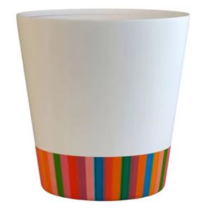 Cubo de maceta de metal con forma de maceta, color de pátina gris utilizado para macetas y decoración de jardines con vegetación, superventas - Product Image 5