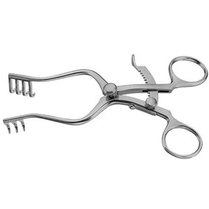 Weitlaner, Manual de alta calidad, 3x4 puntas, autorretención, Retractor Quirúrgico ortopédico veterinario, ortopédico de alta calidad - Product Image 2