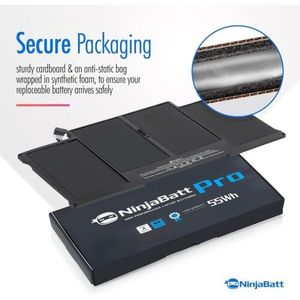 Batteria NinjaBatt A1466 A1496 A1494 alimentatore compatibile per Apple MacBook Air Laptop 13 pollici - Product Image 6