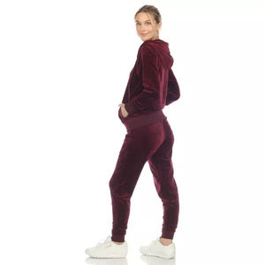 GUOOU Pull en tricot côtelé bleu foncé sur mesure, ensembles sportifs pour femmes, ensembles en tricot pour femmes - Product Image 5