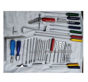 Ensemble d'instruments d'arthroscopie du genou de haute qualité, en acier inoxydable, ensemble d'instruments orthopédiques d'arthroscopie de base - Product Image 6