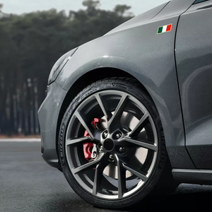 High Quality 3D Italy Flag Decal Self-Adhesive ABS <b>Car</b> Emblem Luxury & Personalized Design with 1 Year Warranty - Product Image 4