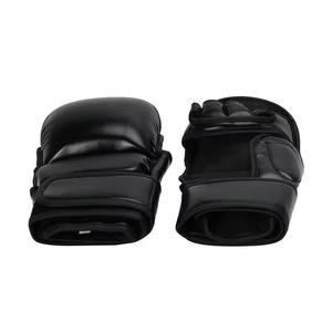 Gants de combat MMA professionnels à vendre en gros, gants de grappling en cuir avec logo personnalisé, gants de boxe en matériau PU - Product Image 2