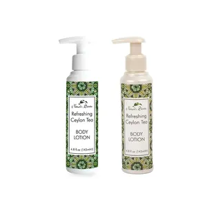 Natuurlijke Verfrissende Ceylon Tea Bodylotion Huidverzorging Hydraterende Gladmakende Bodylotion Huidverzorgingslotion Van Sri Lanka