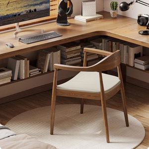 Modern Solid Wood <b>L</b>-<b>Shaped</b> Executive <b>Desk</b> with Spacious Work Surface for <b>Office</b> Home Study Manager - Product Image 2