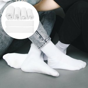 Chaussettes de sport Chaussettes de course pour hommes Casual Sports de plein air Coton Orange Rouge Rayures Compression Noir 15 Styles Voyage Offre Spéciale - Product Image 3