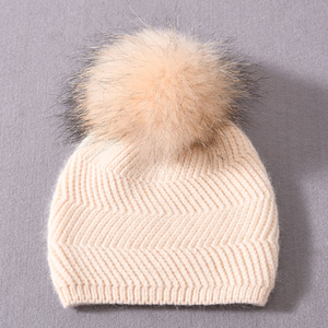 Gorro de lana barato al por mayor gorro de punto liso gorro de punto 100% lana Jacquard y logotipo bordado gorros Unisex - Product Image 2