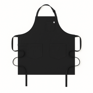 Custom Logo Custom Reusable Cotton Women Waterproof Promotional Cotton <b>Kitchen</b> <b>Apron</b> for Waiter <b>Apron</b> - Product Image 4
