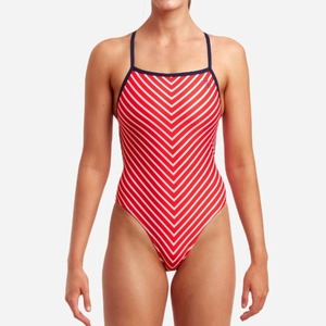 Maillot de bain une pièce Sexy pour femme détail du dos robe de bain de sport respirante pour l'entraînement fonctionnel grande taille maillots de bain portables - Product Image 2
