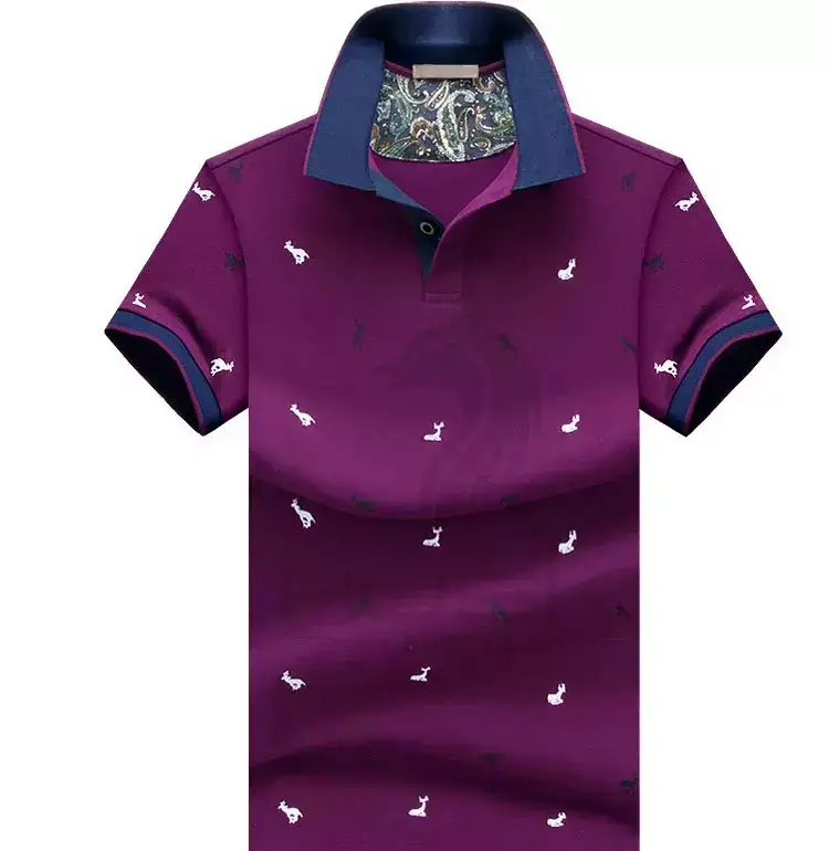 Full Printing Custom POLO OEM Men Polo Shirt Classic Collar Men Polo T Shirt