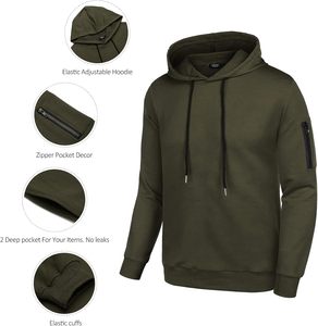 OEM 400 GSM algodón polar pulóver Sudadera con capucha de peso pesado Streetwear sudadera ropa de invierno sólido para hombres mujeres a granel al por mayor - Product Image 4