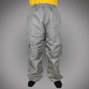 Pantalones holgados de esquí gris Pantalones de nieve de carga impermeables Pantalones de gran tamaño Chaqueta de snowboard Traje de nieve Hombres Pantalones de esquí holgados Ropa de nieve de esquí - Product Image 2