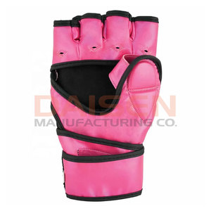 Best Quality Protective <b>Open</b> Finger MMA Gloves New Arrival Premium Quality <b>Open</b> Finger MMA Gloves - Product Image 3