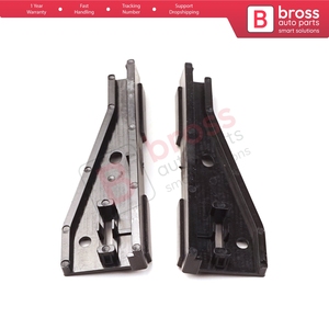 อะไหล่ซ่อมรางเลื่อนซันรูฟพลาสติก BSR40-2 จำนวน 2 ชิ้น สำหรับ 3 E91 5 E61 X3 E83 X5 E53 E70 Cullinan RR31 54138408062 - Product Image 2