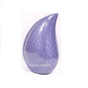 URNA DE LÁGRIMA PARA ADULTOS DE ESMALTE BLANCO/SE VENDEN LAS URNAS DE LÁGRIMA MÁS VENTAS DISPONIBLES A LOS MEJORES PRECIOS URNAS DE METAL DE LÁGRIMA ARTESANALES - Product Image 5