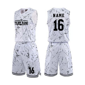 2024 uniformes de basket-ball de haute qualité nouveau Design Sublimation imprimé maillot Shorts vêtements de sport respirants pour grandes tailles personnalisées - Product Image 3