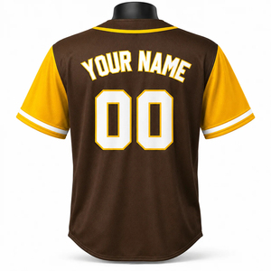 Meilleur fabricant de maillots de baseball et de softball, prix de gros, matière 100% polyester, prix bas, nouveau maillot de baseball élégant pour hommes - Product Image 5
