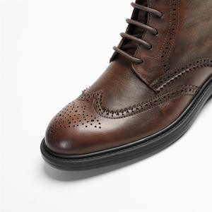 Botines Clásicos de Gamuza con Suela Antideslizante y Plantilla Acolchada para Oficina y Reuniones de Negocios - Product Image 3