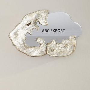 Nuevo espejo de pared de diseño de lujo, forma antigua, espejo de Metal fundido de aluminio moderno para decoración de hogar y Hotel, espejo de pared para la mejor venta - Product Image 2