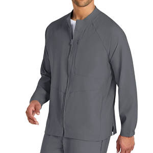 A prueba de viento último diseño Scrub Jacket mejor método de impresión Scrub Jacket Workout Wear Scrub Jacket para la venta - Product Image 4