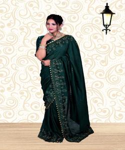 Vente en gros meilleur prix doux soie rayonne imprimé Saree Blouse la plus tendance Festival porter pour les femmes indiennes pas cher meilleur prix Surat - Product Image 3