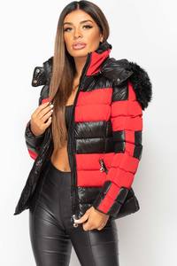 Hot Sale Woman Puffer <b>Jacket</b> Waterproof Winter Warm Fashionable Soft Fabric Woman Puffer <b>Jacket</b> - Product Image 4