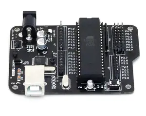 SmartElex Aryabhatta 8051 mikro geliştirme kurulu AT89S52 Onboard USB programcı ile
