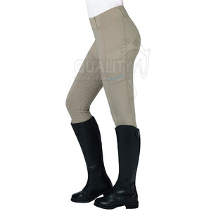 Pantalones de equitación con agarre de silicona para hombre y mujer, pantalones de equitación con tecnología antideslizante - Product Image 4