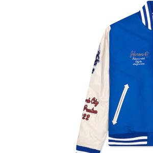 Chaquetas Varsity de Piel de Oveja de Alta Calidad Anti-UV para Hombre y Mujer, Nuevo Estilo con Cuello Alto, Todas las Tallas y Colores, Lana de Baja Densidad - Product Image 3