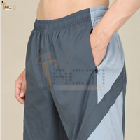 Logo personnalisé Shorts en coton de couleur différente pour hommes Shorts de gym décontractés pour hommes Streetwear tricoté plaine Sport Gym Short