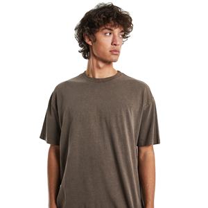 Camiseta de Alta Calidad 100% Algodón, Cuello Redondo, Manga Corta, Ajuste Holgado, Peso Pesado 300g, Hombros Caídos, Estampado Personalizado para Hombre - Product Image 5