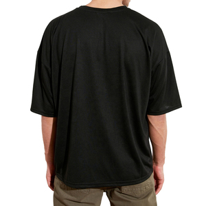 T-Shirt manches courtes en coton peigné, de haute qualité, avec impression personnalisée, écran en soie, 210gsm, 100% - Product Image 2