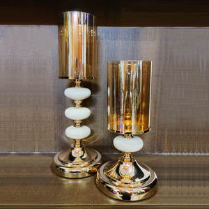 Metal Candle Stand with Candlestick Holder for Home Decor - Product Image 4