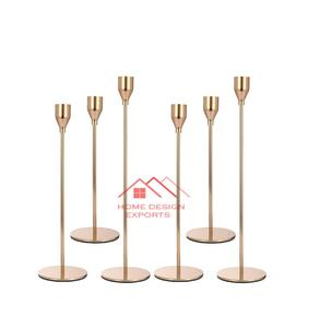 Black Metal European <b>Pillar</b> Candle Stick Holders for Wedding 2024 Wholesale Metal Candlesticks - Product Image 3