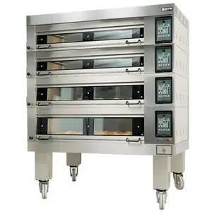 Equipo de Panadería Doyon 3T4, Horno de Piedra Artesanal de Cuatro Niveles, Eléctrico y Portátil para Uso en Panadería, para Pizza y Pasteles, Nuevo y Usado - Product Image 1
