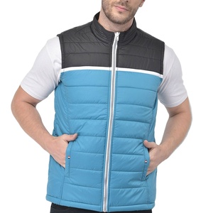 Chaleco Acolchado Ligero con Logotipo Personalizado, Chaleco Acolchado de Invierno para Hombre, Color Sólido, Hecho en Pakistán - Product Image 1
