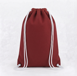 Bolsa de Gimnasio Personalizada con Logotipo, Forro de Poliéster Sólido, Cordón de Algodón, Bolsa Deportiva de Lino, Mochila de Fitness Reciclable para Entrenamiento - Product Image 3