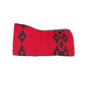 Tapis de selle western en laine fait main de qualité supérieure, tendance, avec couleur et taille personnalisables pour l'équitation - Product Image 4
